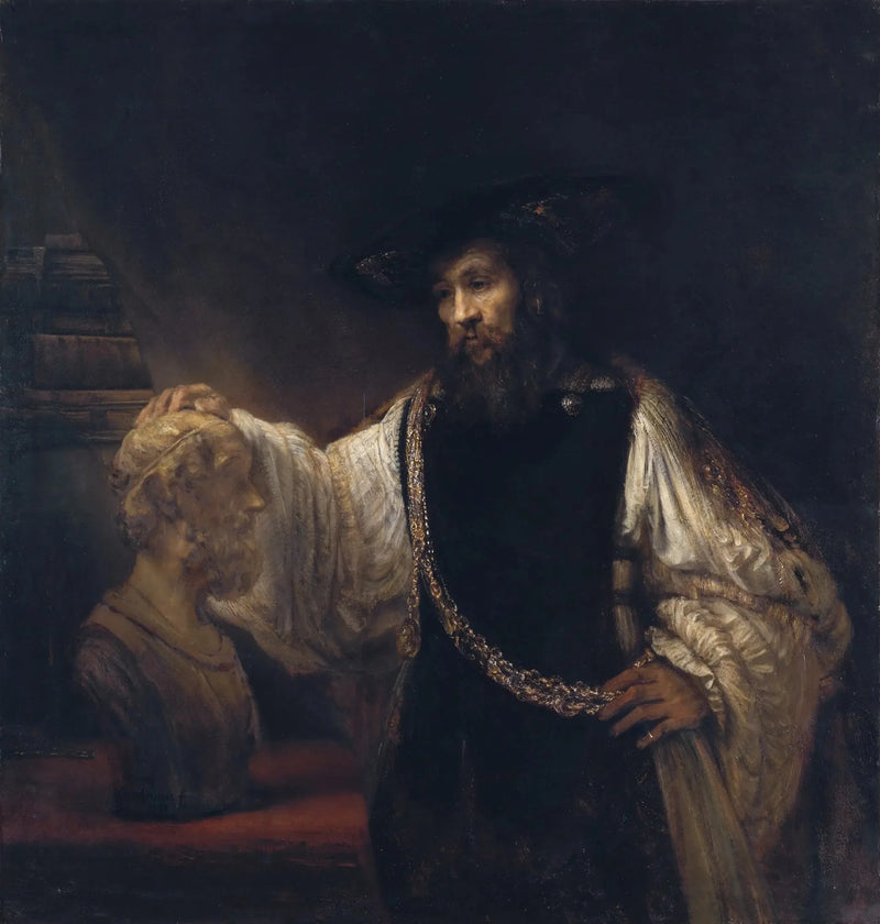 Aristotele che contempla il busto di Omero - Rembrandt