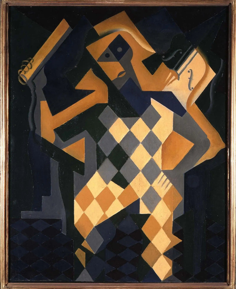 Arlecchino al violino - Juan Gris