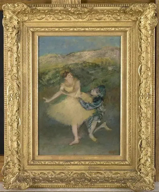 Arlecchino e Colombina - Edgar Degas