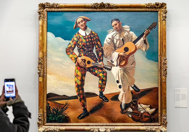 Arlecchino e Pierrot - André Derain