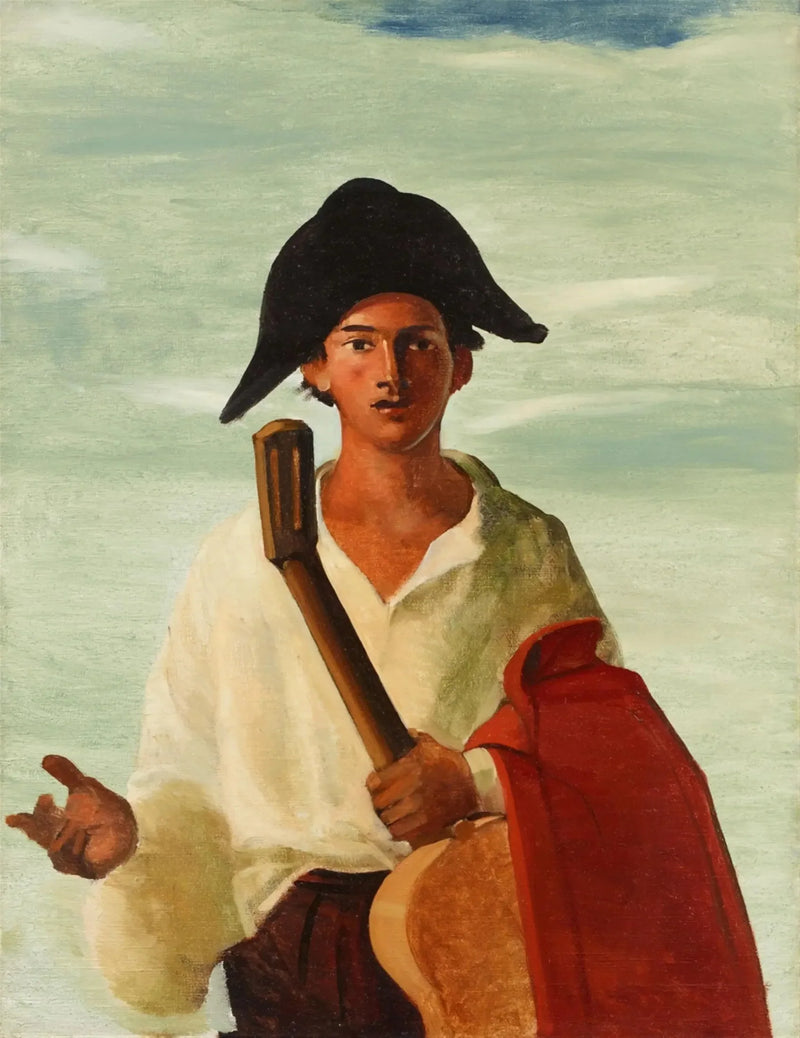 Arlecchino che tiene una chitarra - André Derain