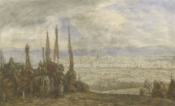 Esercito turco davanti a Gerusalemme - Marius Bauer
