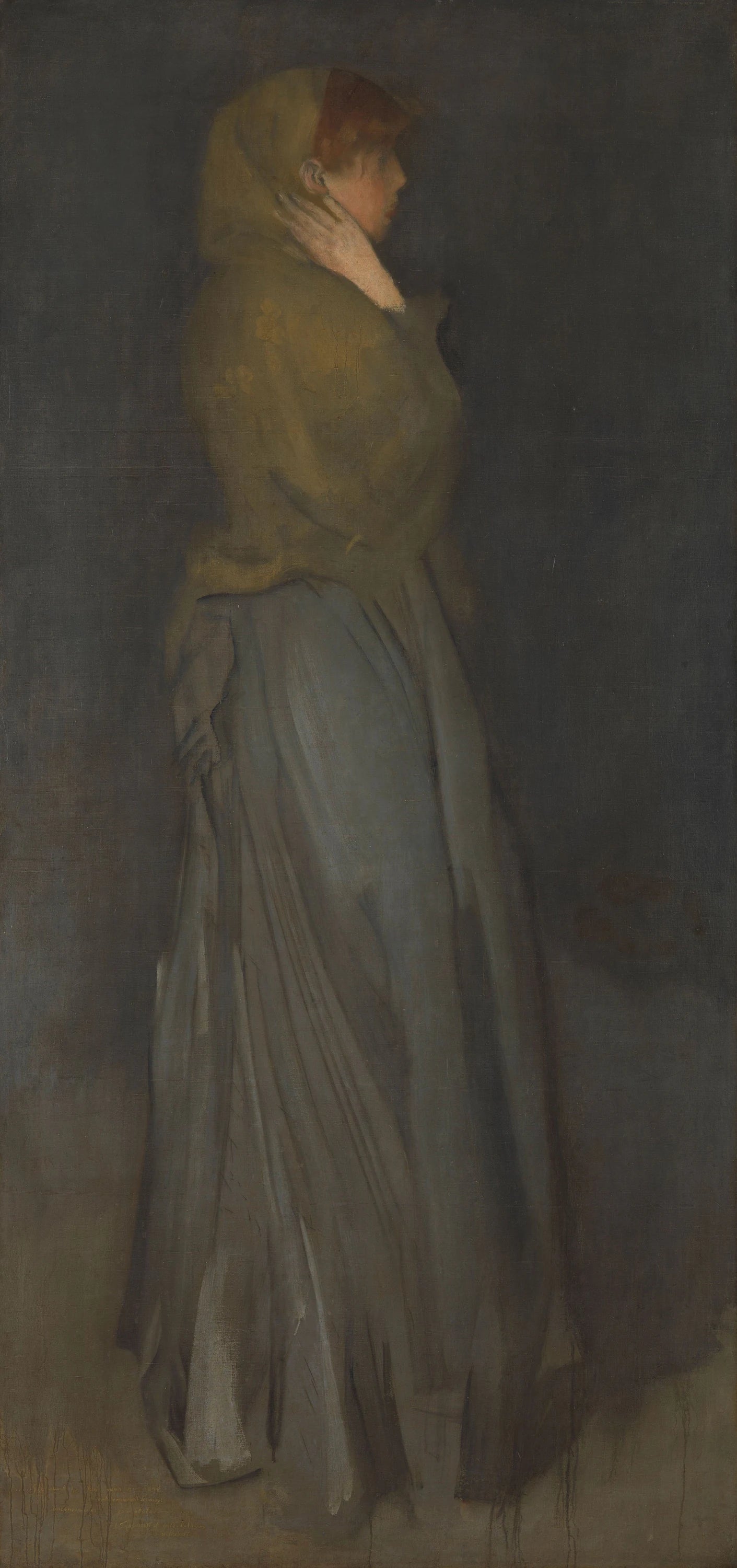 « Arrangement en jaune et gris » : Effie Deans - James Abbott McNeill Whistler