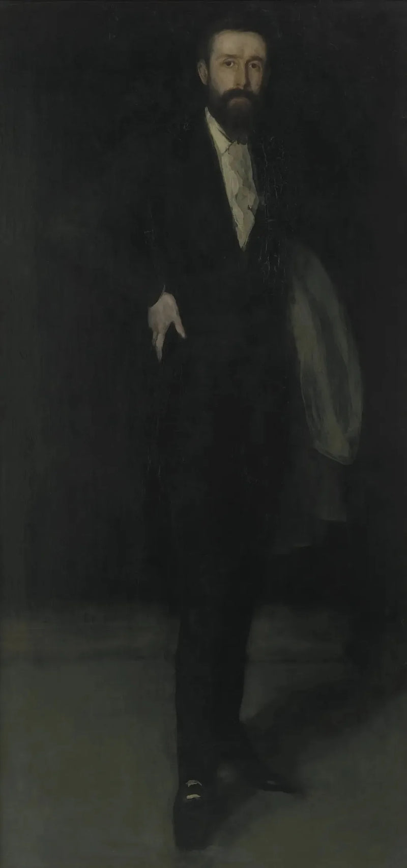 Composizione in nero: Ritratto di F. R. Leyland - James Abbott McNeill Whistler