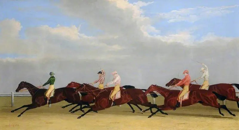 Arrivée de la Coppa d'Oro del 1827 - John Frederick Herring, Sr.