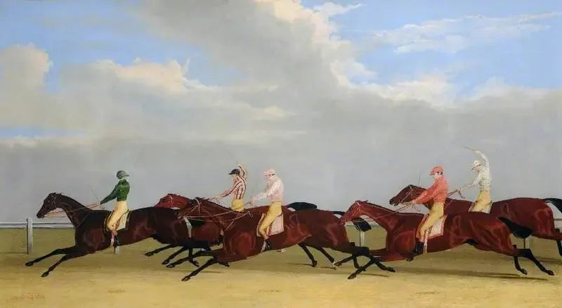 Arrivée de la Coppa d'Oro del 1827 - John Frederick Herring, Sr.