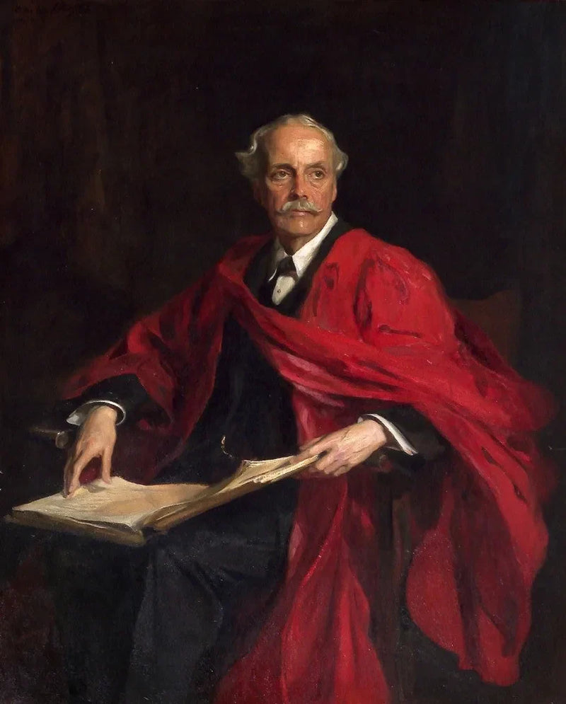 Arthur James Balfour, 1° conte di Balfour, KG, OM, PC, primo ministro e filosofo - Philip de Laszlo