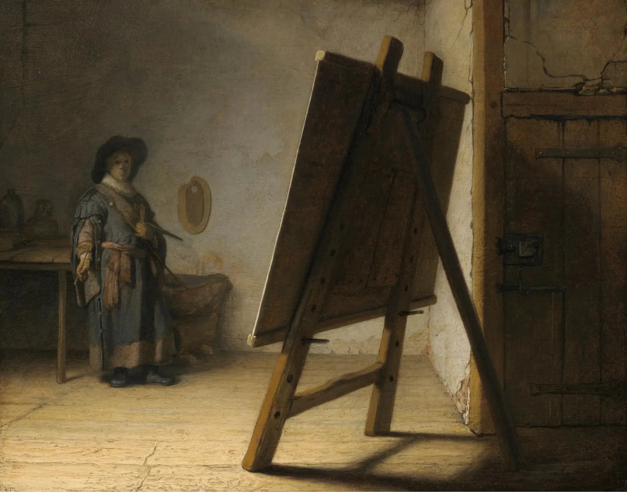 L'Artista nel suo atelier - Rembrandt