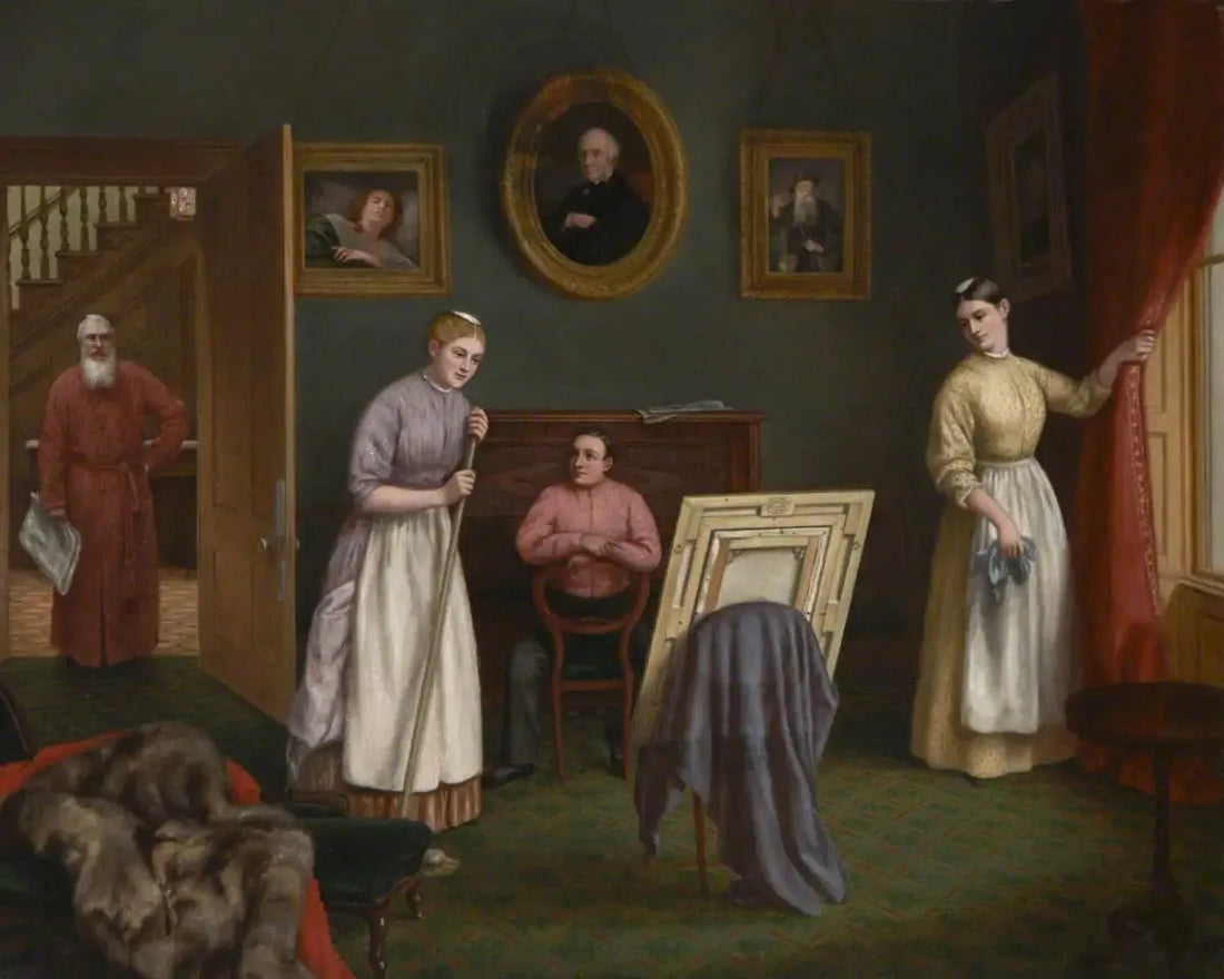 Artista nel suo atelier - Fitz Henry Lane