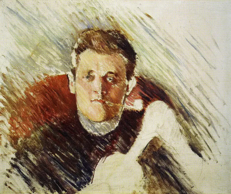 Reproduction du tableau « Arve Arvesen - Edvard Munch » par Alpha Reproduction en peinture à l’huile