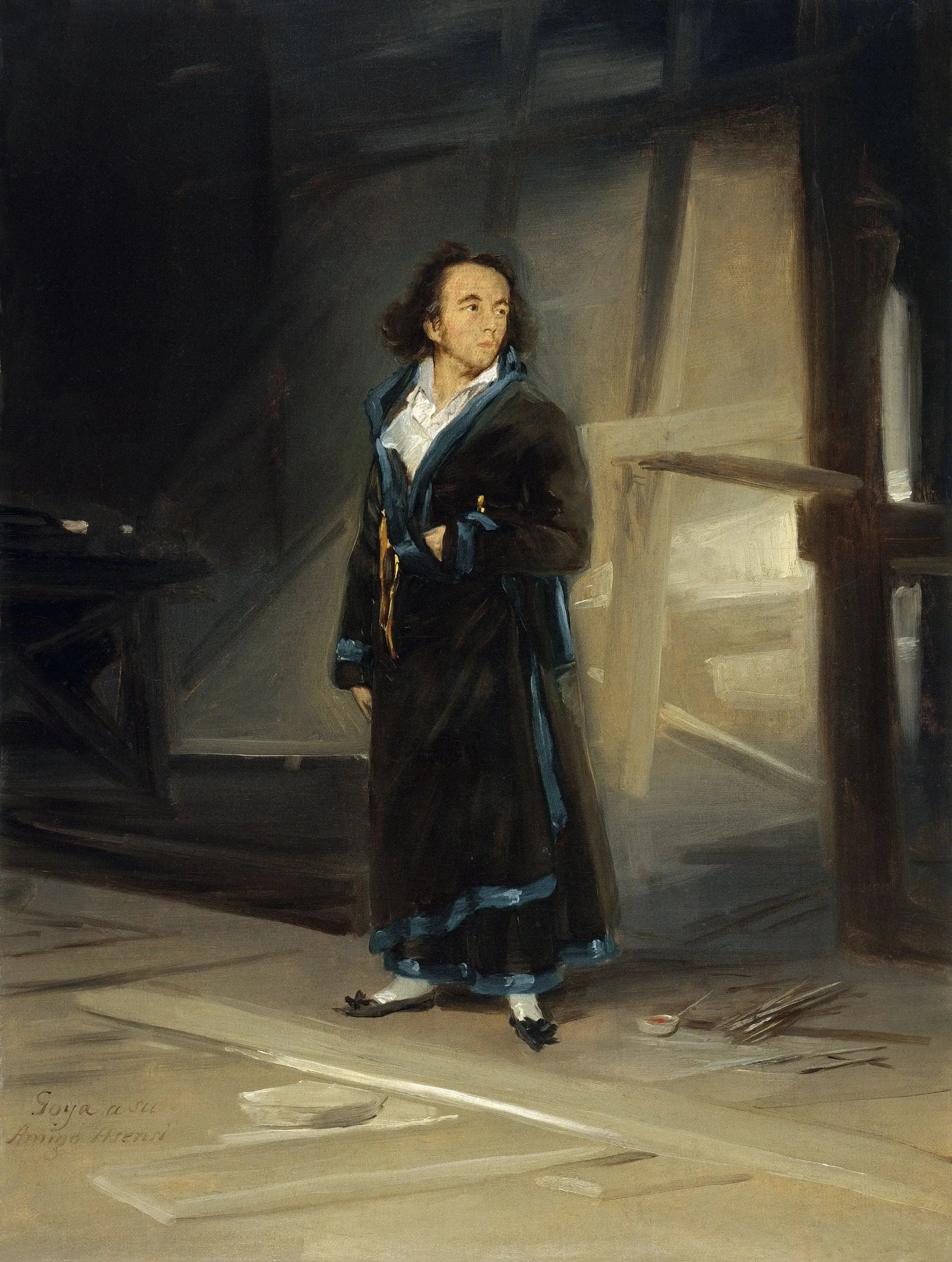 Reproduction du tableau « Asensio Julià - Francisco de Goya » par Alpha Reproduction en peinture à l’huile