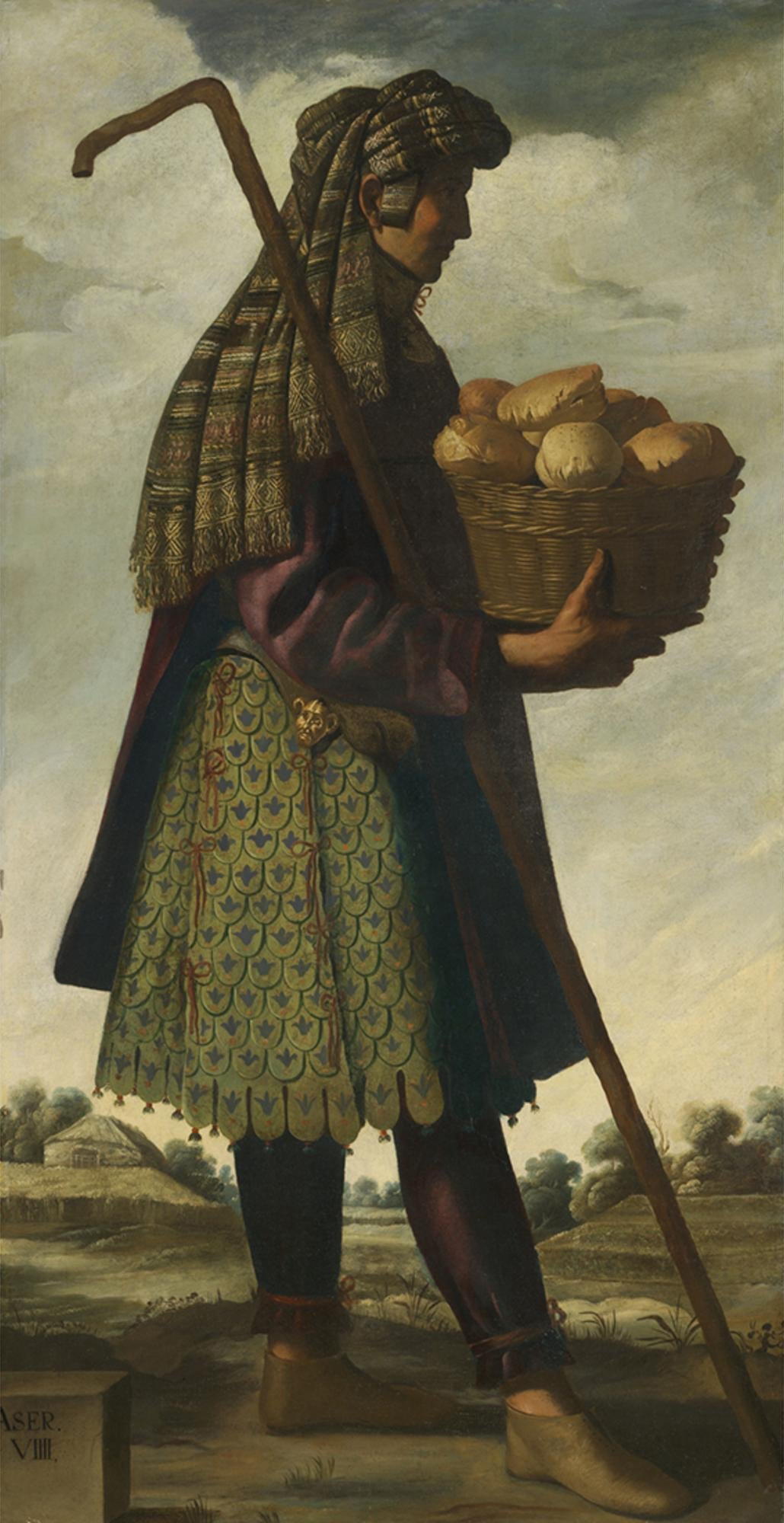 Aser - Francisco de Zurbarán image 1 copie de tableau peinte à la main