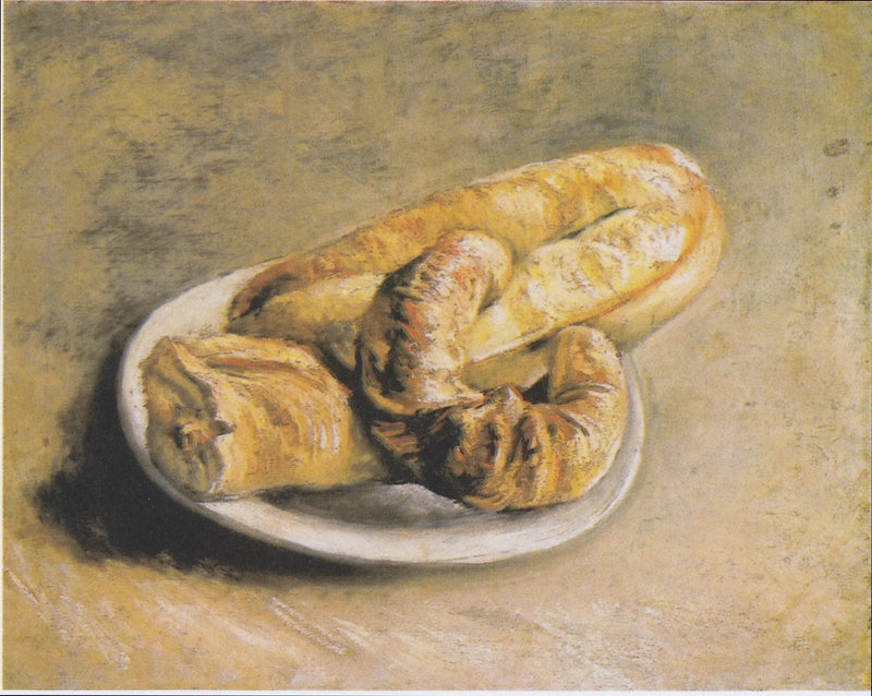 Natura morta, piatto con pane - Vincent van Gogh