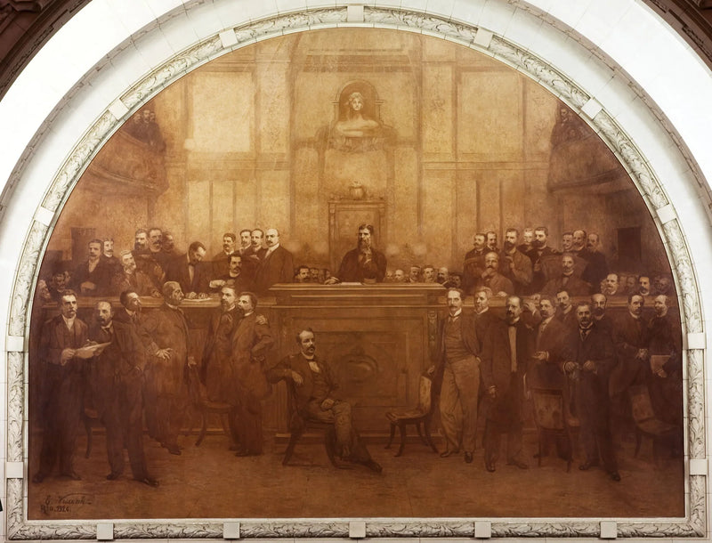 Assinature della Costituzione del 1891 - Eliseu Visconti