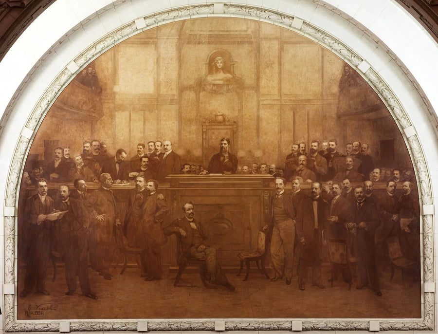 Assinature della Costituzione del 1891 - Eliseu Visconti
