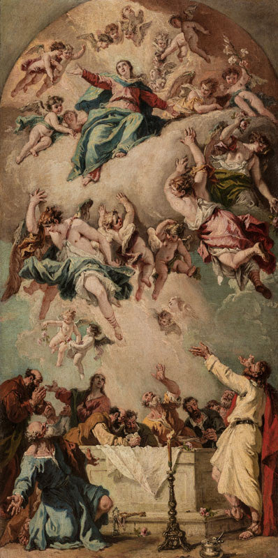 Assunzione della Vergine Maria - Sebastiano Ricci