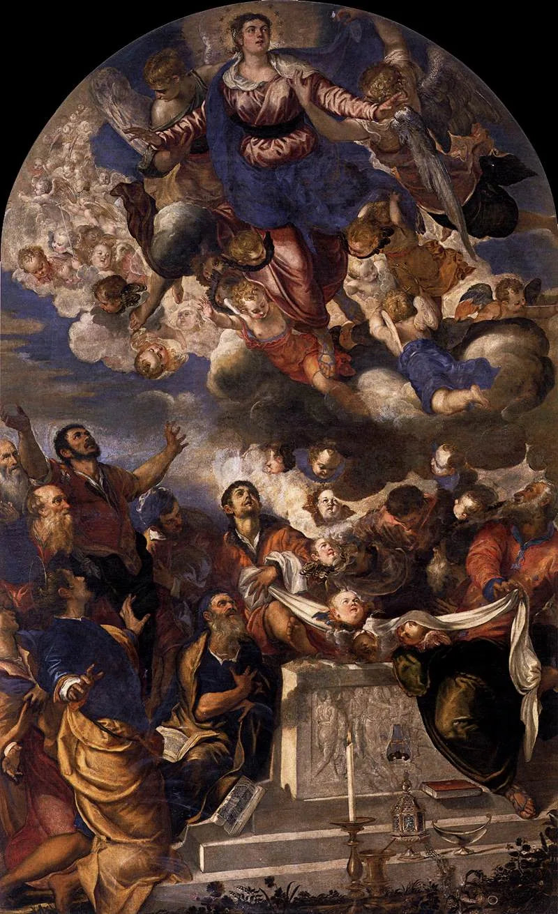 Assunzione di Maria - Jacopo Tintoretto