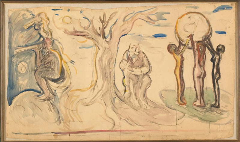 Astronomia, Storia e Geografia - Edvard Munch