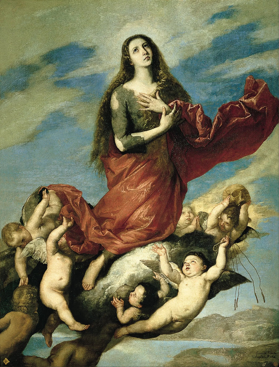 Assunzione della Magdalena, di José de Ribera - Jusepe de Ribera