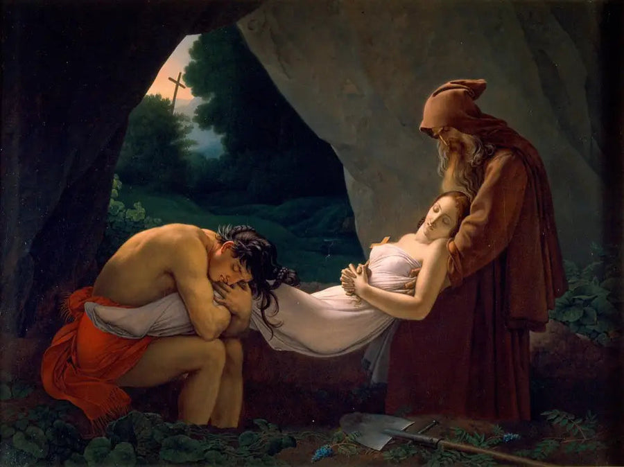 Atala portata al tombeau - Anne-Louis Girodet
