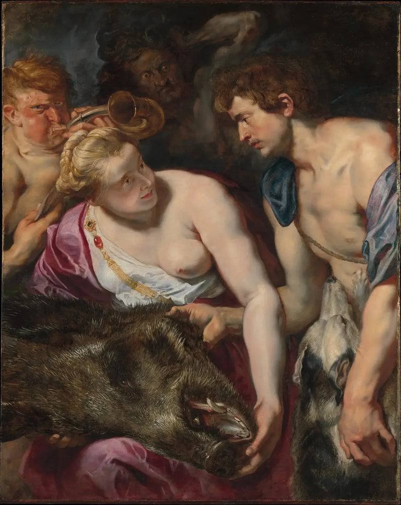 Atalante e Méléagre - Peter Paul Rubens