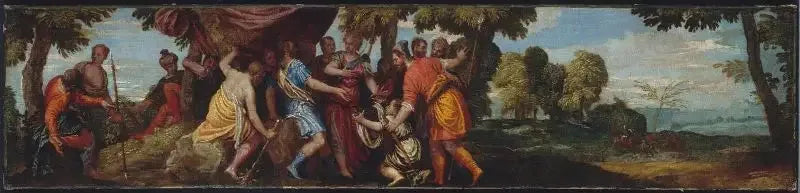 Atalante riceve da Méléagre la testa del cinghiale - Paul Véronèse