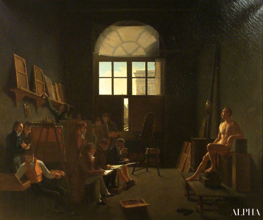 Atelier di David - Jacques-Louis David - Riproduzioni di quadri e dipinti di alta gamma
