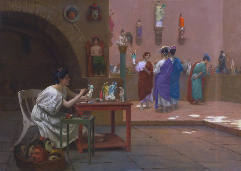 Atelier di Tanagra - Jean-Léon Gérôme