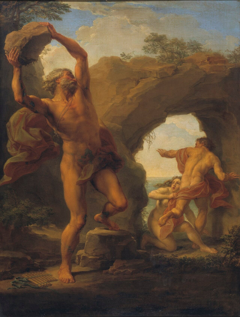 Atis e Galatea - Pompeo Batoni