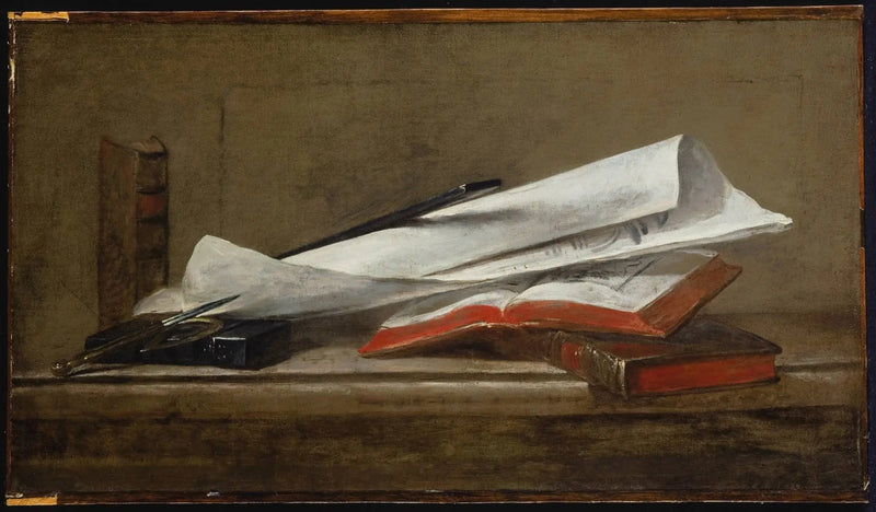 Attributi dell'architetto - Jean Siméon Chardin