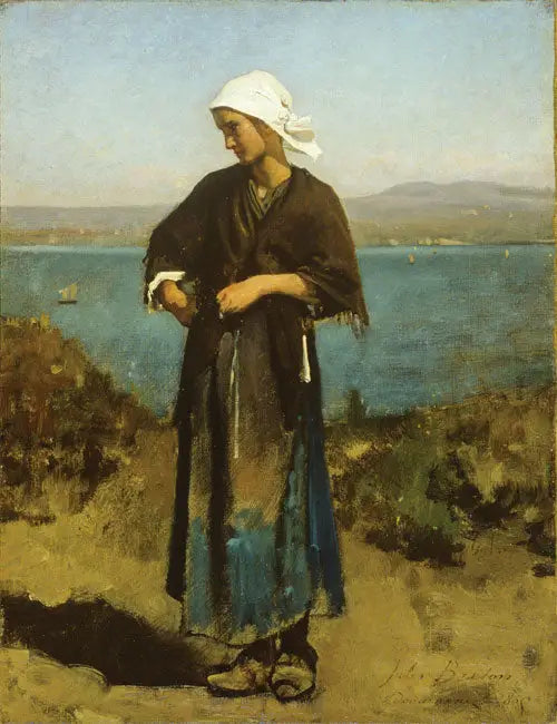 Sul mare - Jules Breton