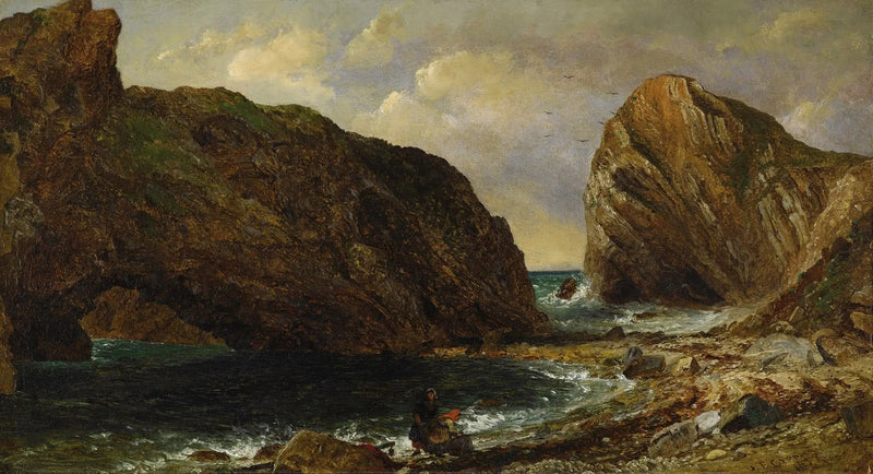 Sul mare, Lulworth - Jasper Francis Cropsey