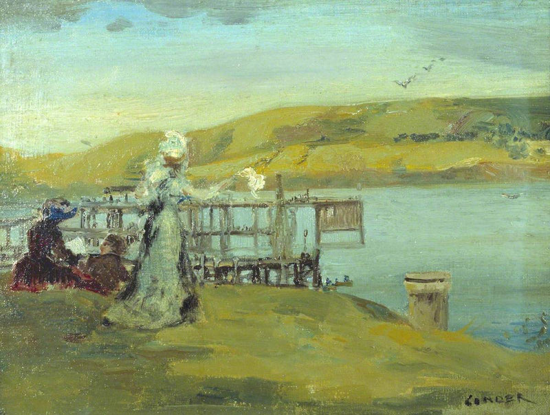 In riva al mare: Swanage - Charles Conder