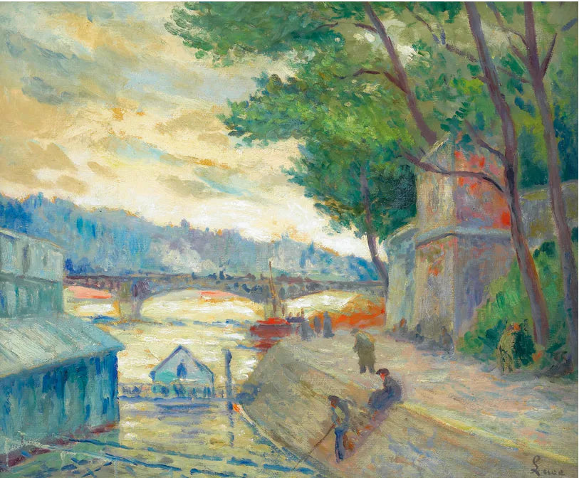 Sul fiume Senna - Maximilien Luce