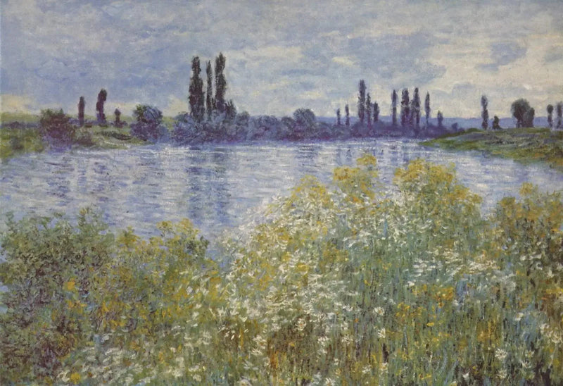 Sulla riva della Senna, vicino a Vétheuil - Claude Monet