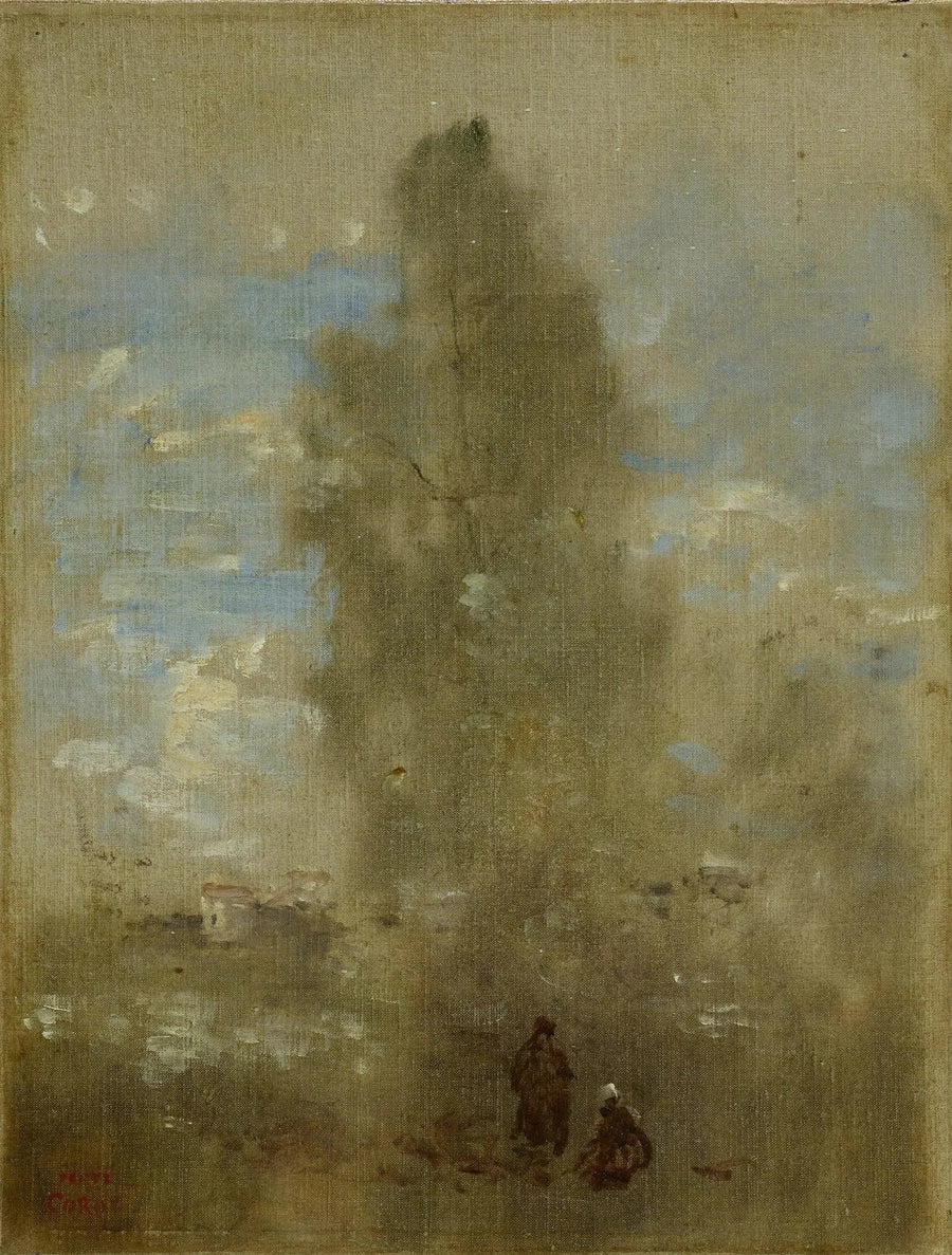 Sul lago - Jean-Baptiste Camille Corot