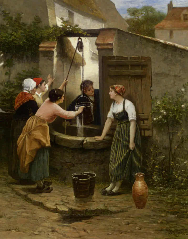 Sul bordo del pozzo - Guillaume Seignac