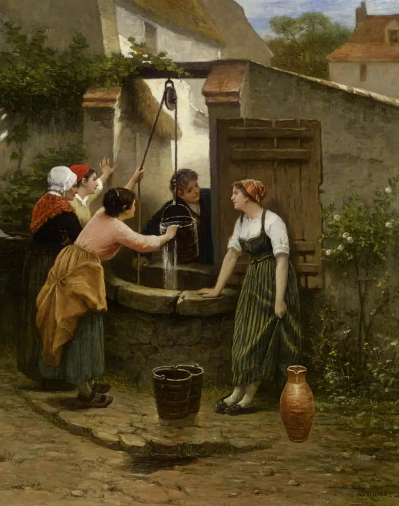 Sul bordo del pozzo - Guillaume Seignac
