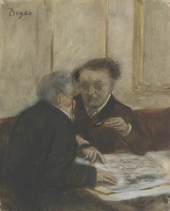Al Caffè Châteaudun - Edgar Degas