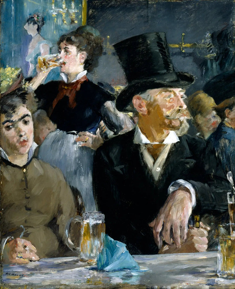 Al Caffè, Caffè-concert - Édouard Manet
