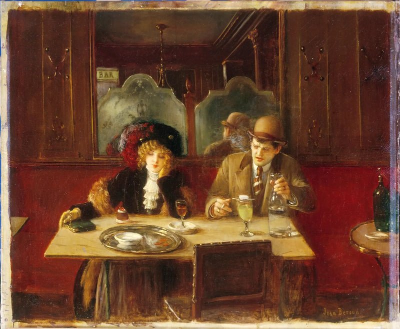 Al caffè, dice l'Assenzio - Jean Béraud