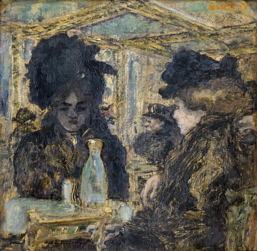 Al caffè - Pierre Bonnard