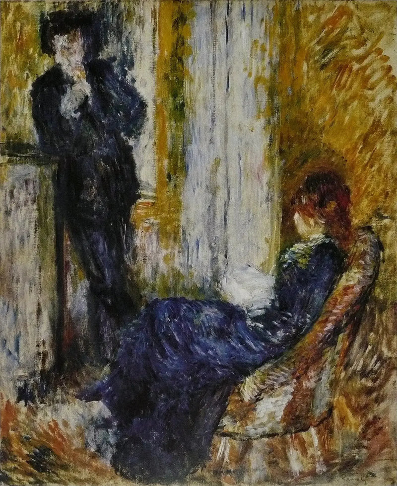 Nell'angolo del camino - Pierre-Auguste Renoir