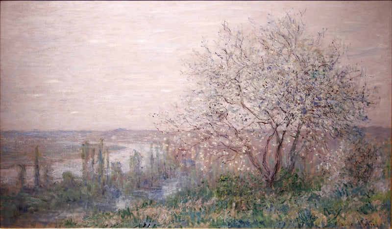 Sopra Vétheuil, effetto di primavera - Claude Monet