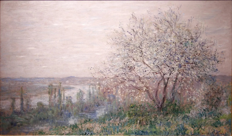 Sopra Vétheuil, effetto di primavera - Claude Monet