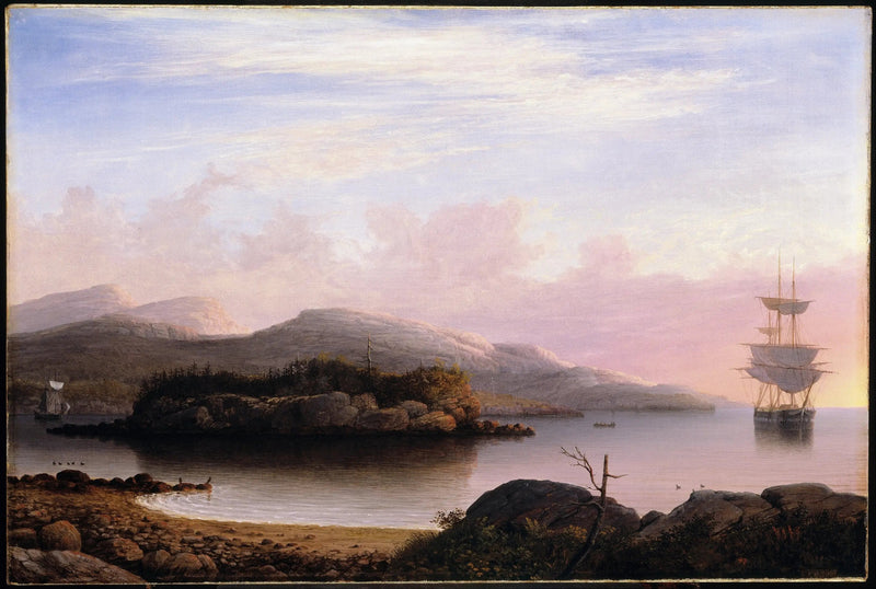 Al largo dell'isola dei Monti Deserti - Fitz Henry Lane