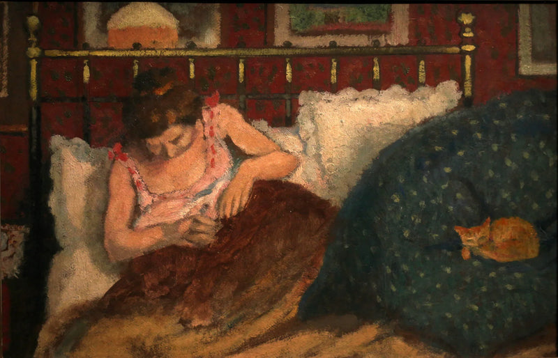 A letto - Georges Lemmen