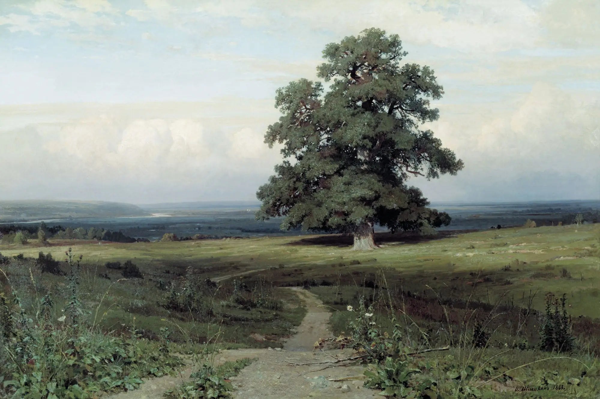 Au milieu de la vallée… - Ivan Chichkine - Alpha Reproduction