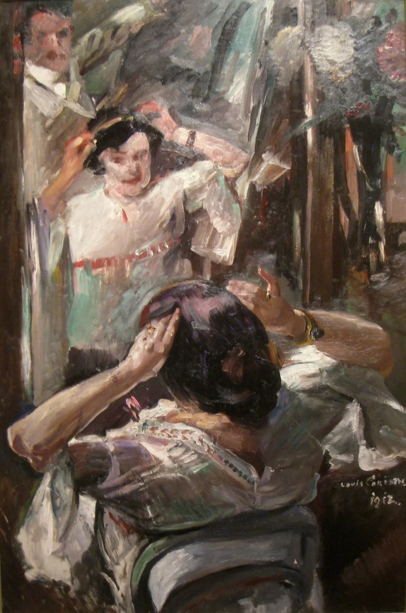 Allo specchio - Lovis Corinth