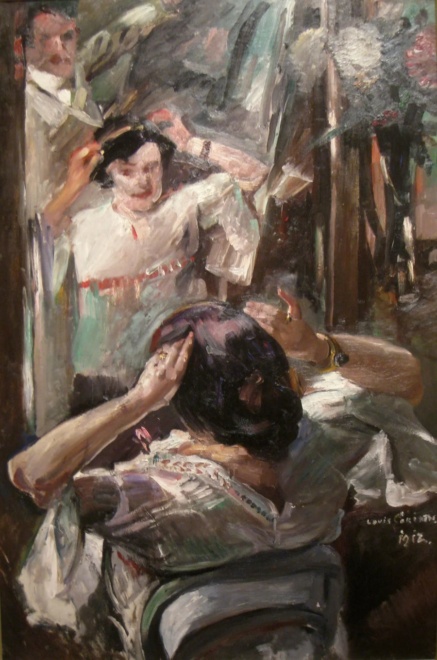 Allo specchio - Lovis Corinth